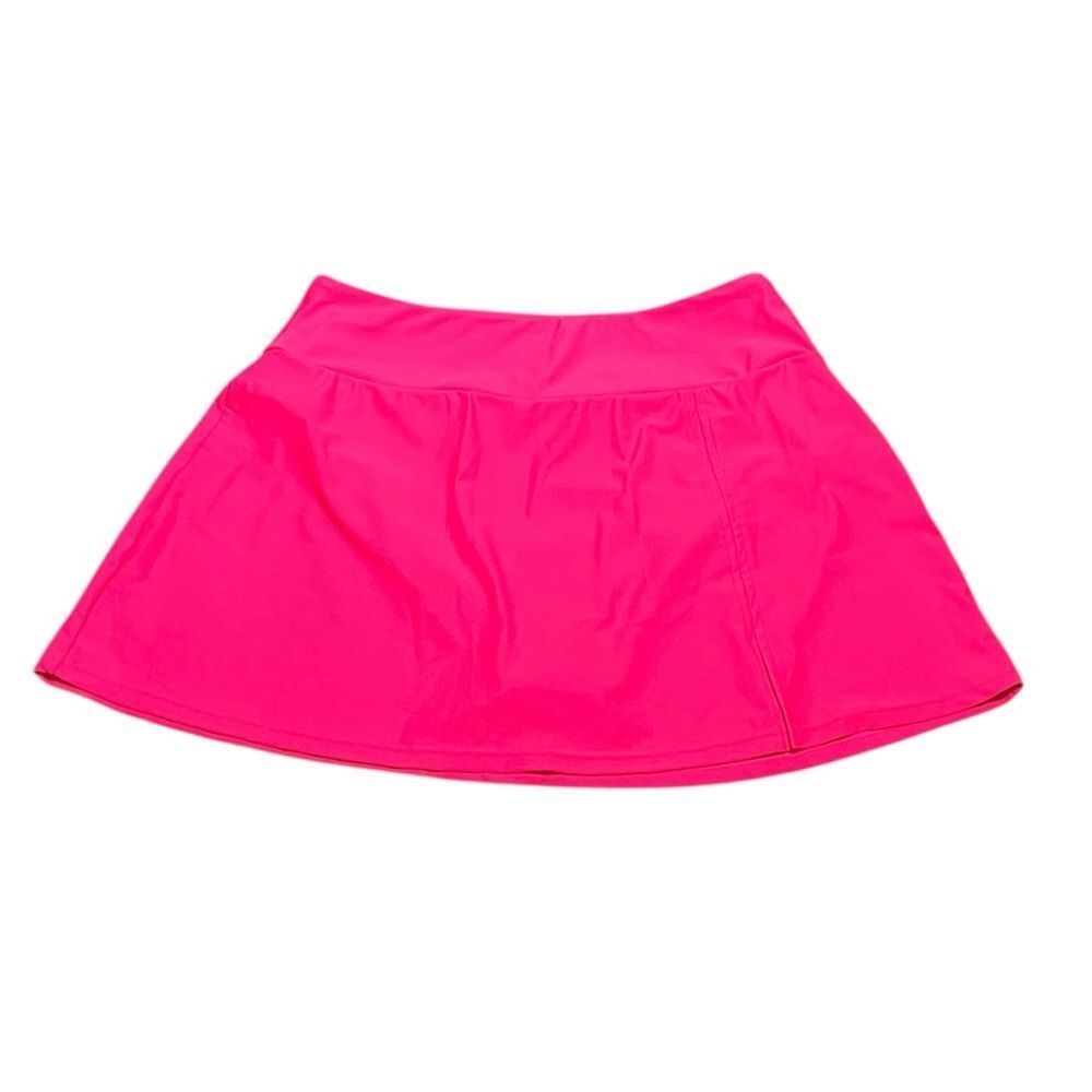 Vibrant Pink‎ Women's Swim Skort, Size L, NWOT